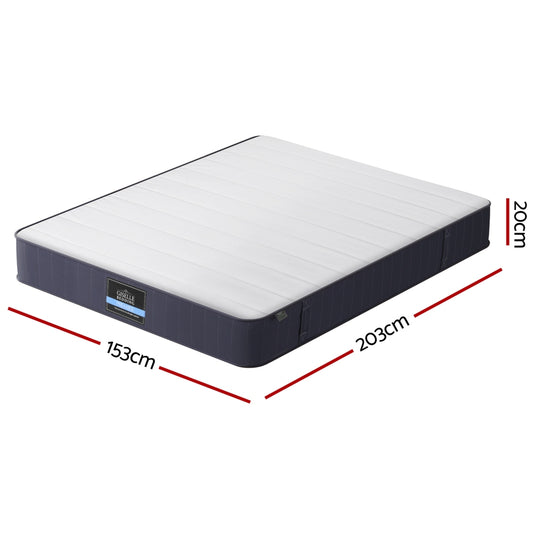20cm Giselle Mattress Queen Bed Pocket Spring Mattresses