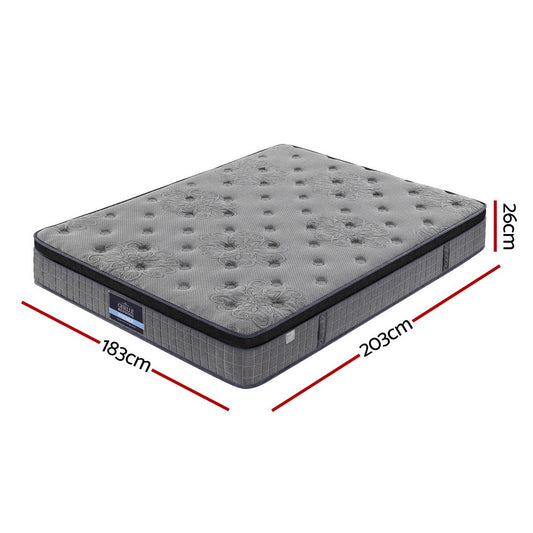 26cm Giselle Mattress King Latex Foam Mattresses