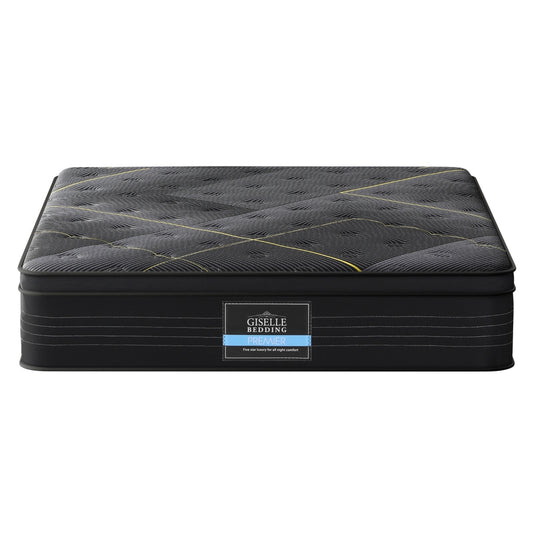 35cm Giselle Mattress Queen Bed Bamboo Pocket Firm Foam