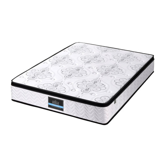 Giselle Bedding 30cm Mattress Pocket Spring Medium Firm Foam Euro Top King