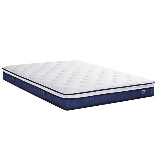 Levitex Double Mattress 23CM With Pocket Spring & Cooling Gel Foam, Medium-Firm Full-Body Support, Mattresses In A Box
