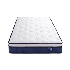 Levitex Single Mattress 23CM With Pocket Spring & Cooling Gel Foam, Medium-Firm Full-Body Support, Mattresses In A Box