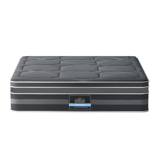 Giselle Mattress 35cm Hybrid Pocket Spring Euro Top Queen
