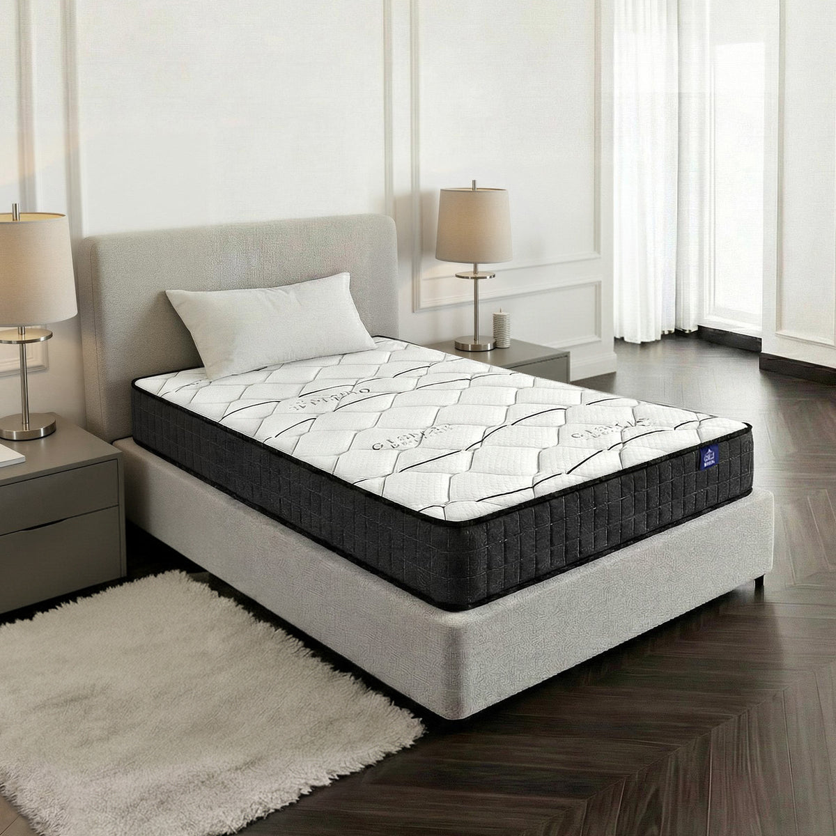 Giselle Bedding 16cm Mattress Medium Firm Single