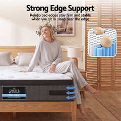 Giselle Bedding 36cm Mattress Cool Gel Memory Foam Queen