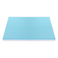 Giselle 8cm Memory Foam Mattress Topper Gel Dual Layer Foam Bamboo Double