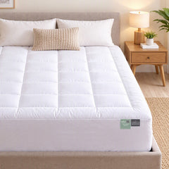 Giselle 8cm Double Memory Foam Mattress Topper Pillow Top with Gel Foam