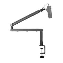 Mic Arm Microphone Holder Swivel Suspension Boom Hidden Cable Channels Versatile Desk Clamp Counterweight 1/4闁?3/8闁?5/8闁?Mic Mounts Studio Broadcast Streaming Work