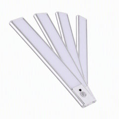 Artiss 4-Pack 25cm Motion Sensor Under Cabinet Lights, LED Closet Light with 5 Colors Dimmable