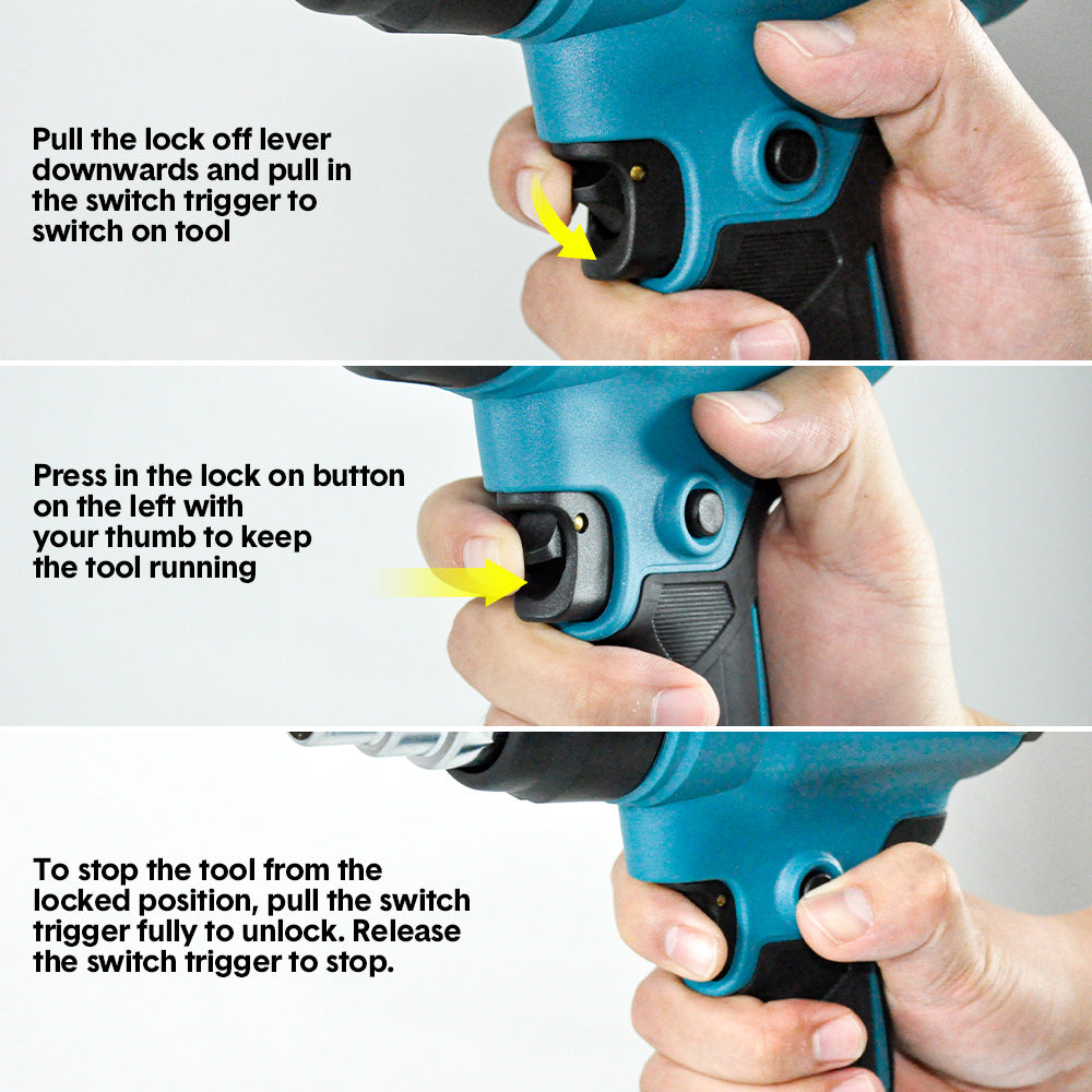 Cordless Heat Gun Hot Air Gun High Low Temperature Compatible for Makita 18V Lithium Battery With 5 Nozzles for Shrink Wrapping Tube Bending Body Only