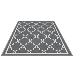 Gardeon Outdoor Rugs 152x244cm Large Carpet Reversible Area Mat PP Dual-Sided Patio Rug Maroc