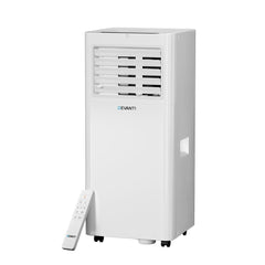 Devanti Portable Air Conditioner 7000BTU Cooling Mobile Fan Cooler Dehumidifier