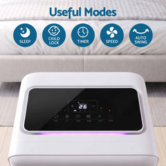 Devanti Portable Air Conditioner 9000 BTU 3-in-1 with Remote Control