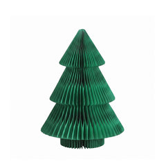 Jingle Jollys Paper Christmas Tree 47CM w/ Star Topper Xmas Decor Tabletop Green DIY Ornament Set