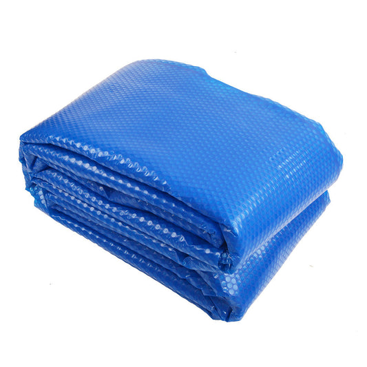 Aquabuddy Pool Cover 500 Micron 8x4.2m Swimming Pool Solar Blanket 5.5m Roller Blue