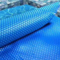Aqua Buddy Pool Cover 8x4.2m 400 Micron Swimming Pool Solar Blanket Blue