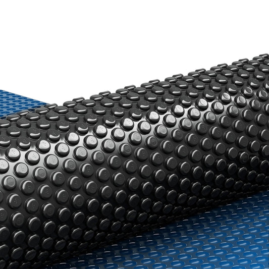Aqua Buddy Pool Cover 600 Micron 9.5x5m Swimming Pool Solar Blanket Blue Black