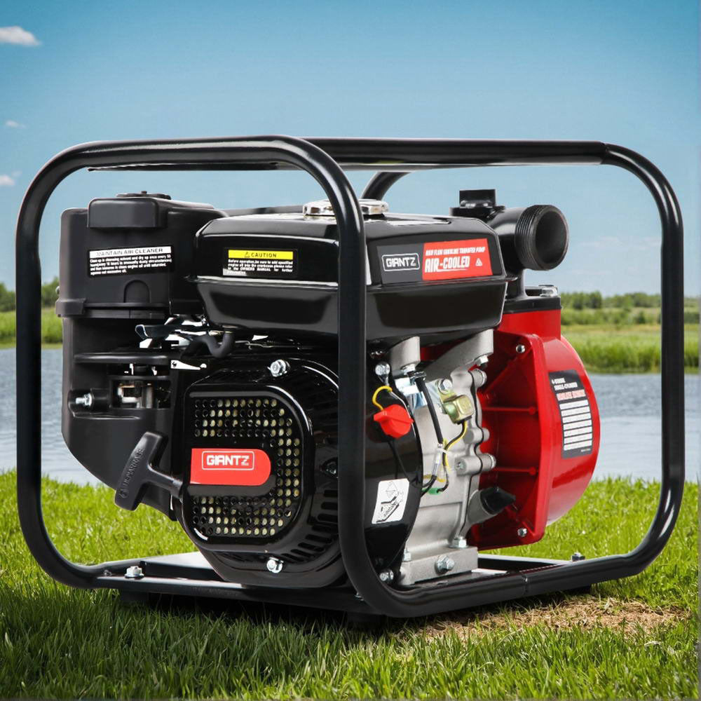 Giantz Petrol Water Pump 2" Transfer High Flow Fire Fighting Irrigation