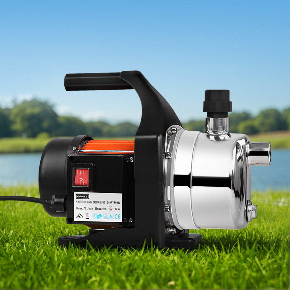 Giantz Garden Water Pump High Pressure 800W Tank Rain Farm Irrigation House