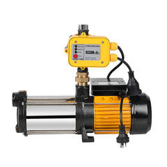 Giantz Garden Water Pump High Pressure 2500W Max 5-Stage Tank Irrigation Transfer Booster Yellow