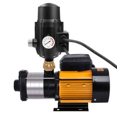 Giantz Garden Water Pump High Pressure 2000W Max 5-Stage Tank Irrigation Transfer Booster Pump Black