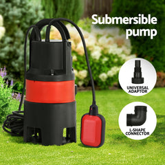 Giantz Garden Submersible Pump 550W Dirty Water Bore Tank Well Steel Sewerage