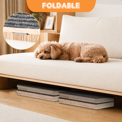 2pcs Foldable Pet Ramp for Stairs Portable Wooden Ramp 3-Level Adjustable with Anti-Slip Mat for Small Dogs Cats Injured and Elderly Pet 70kg Load Capacity