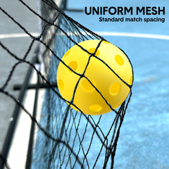 Portable Pickleball Net 6.7m Regulation Size Steady Metal Frame and Standard PE Nets With Carrying Bag Indoor Outdoor Training Versatile Game Net Set