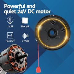 UL-tech Garage Roller Door Opener 250N Motor Auto Safety Reverse 220V