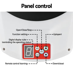 UL-tech Garage Roller Door Opener 800N Motor Auto Safety Reverse 220V