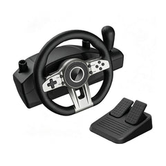 Gaming Racing Steering Wheel 270 Degree Dual Motor Vibration Pedals Gear Shifter for PS5 PS4 PS3 Xbox Series X One 360 Switch PC