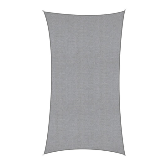 Instahut Sun Shade Sail Shadecloth Canopy Rectangle 280gsm 4x6m