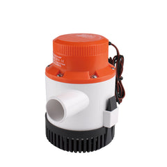 SEAFLO 3500GPH Marine Bilge Pump with Snap-Off Strainer Base 鈥?Sealed Motor Industry Standard Mounting Float or Panel Switch Operation