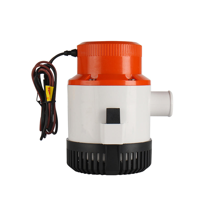 SEAFLO 3500GPH Marine Bilge Pump with Snap-Off Strainer Base 鈥?Sealed Motor Industry Standard Mounting Float or Panel Switch Operation