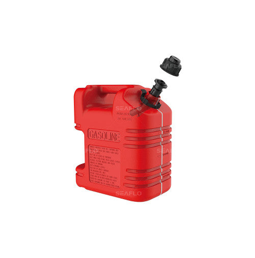 Seaflo 5L Jerry Can Fuel Can Tank All Star Series Portable Auto Shut Off Inc Manual Pump for Caravan Boat Vans