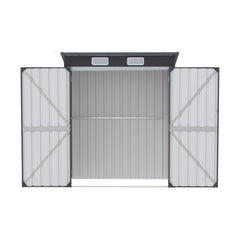 Giantz Garden Shed 1.62x1M Outdoor Storage Tool Workshop House Shelter Brown