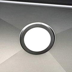 Cefito Kitchen Sink 77X45CM Stainless Steel Basin Double Bowl Black