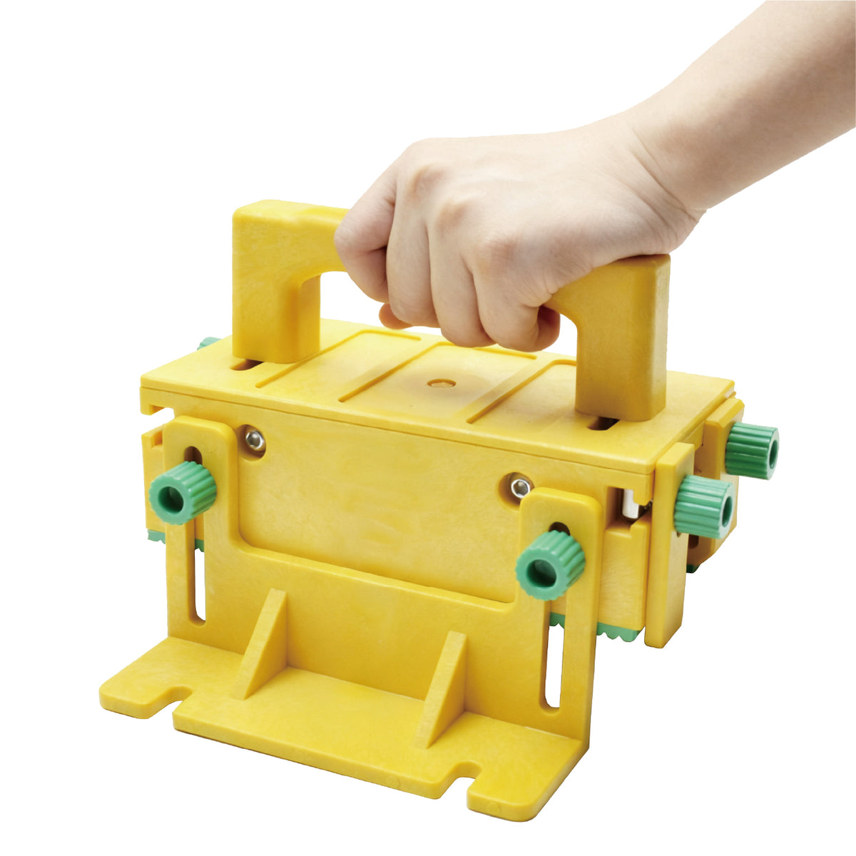 3D Safety Pusher Adjustable Woodworking Push Block with Non-slip Protection Handle for Table Saws Jointers Router Tables Band Saws Safer and Accurate Cuts