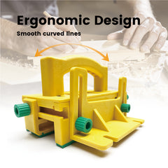 3D Safety Pusher Adjustable Woodworking Push Block with Non-slip Protection Handle for Table Saws Jointers Router Tables Band Saws Safer and Accurate Cuts