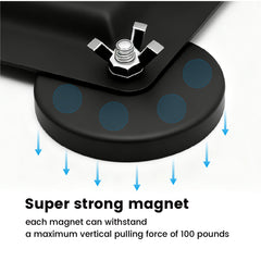 Starlink Mini Magnetic Mount Weatherproof Car Roof Mounting Bracket With 4 Magnetic Bases for Car RV Van Boat Yacht Truck Strong 60kg Magnetic Force