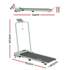 Everfit 3 in 1 Walking Pad Treadmill 12% Incline Under Desk Foldable Treadmills for Home Gym With 38cm Wide Belt APP Control