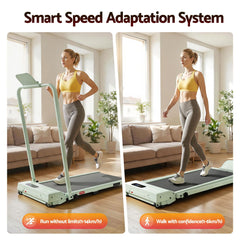 Everfit 3 in 1 Walking Pad Treadmill 12% Incline Under Desk Foldable Treadmills for Home Gym With 38cm Wide Belt APP Control