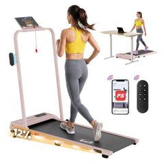 Everfit 3 in 1 Walking Pad Treadmill 12% Incline Under Desk Treadmills for Home Gym With 38cm Wide Belt APP Control