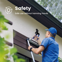 Stainless Steel Cable Tie Gun Kit Outdoor Heavy Duty Fastening and Cutting Tool with 150Pcs 198LB Self-Locking Strap Ties for Garden Ties Chain Fence