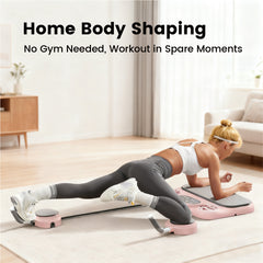 6-In-1 Training Board Multifunctional Push-Up Chest Muscles Abs Exercise Board with Resistance Bands and Real Time Display Portable Home Gym Equipment