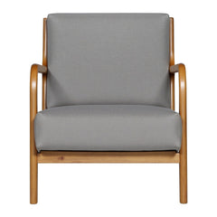 Artiss Armchair Fabric Light Grey