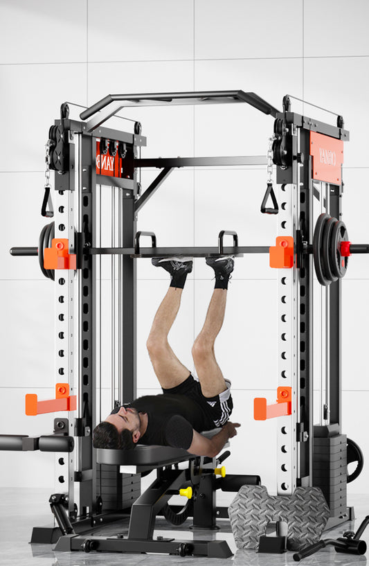 SmartFit M1 Max 130kg Pin Loaded Multi Functional Training Smith Machine Home Gym Power Rack Machine
