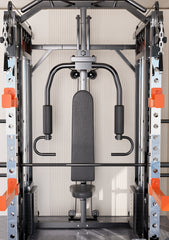 130kgs pin loaded SmartFit M1 Ultra Leg Press and Chest Fly Multi Functional Training Smith Machine Home Gym