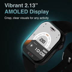 V-Fitness Smart Watch GPS and 2.1 inch Black