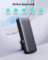 Aukey Sprint X 20K 65W 20000mAh Portable Power Bank with PD3.0 (PB-Y43)